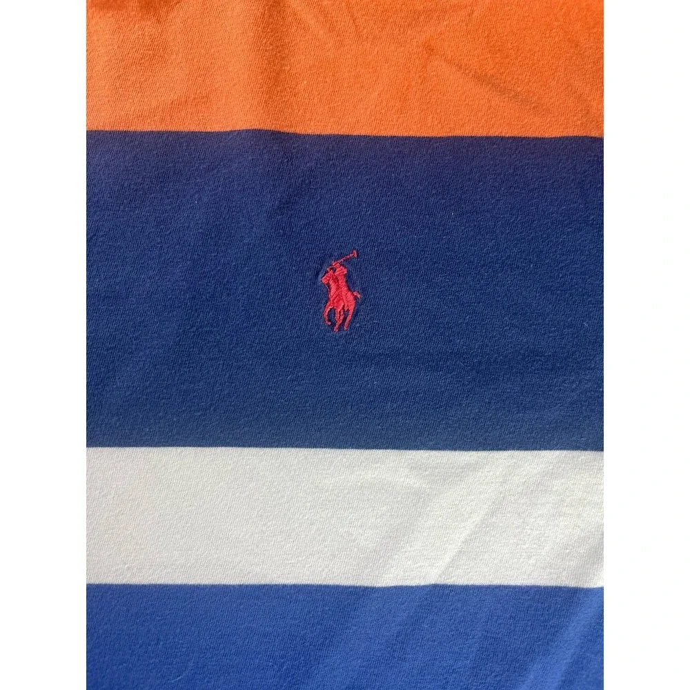 Polo Ralph Lauren SS T Shirt Colorblock Classic Fit Tee Size Large